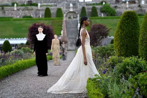 PA Dior catwalk at Drummond Gardens 