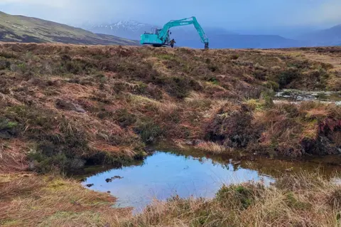 Garth Mortimer/CCP Peatland restoration