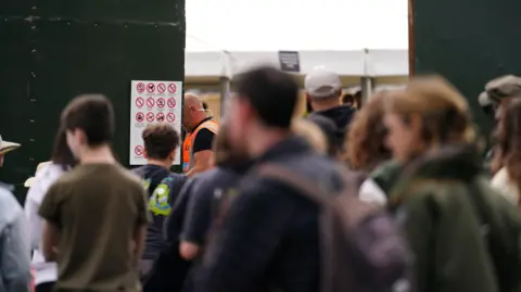 PA People arrive at the Lambeth Country Show on Sunday