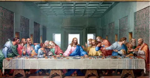 Getty Images painting The Last Supper of Christ