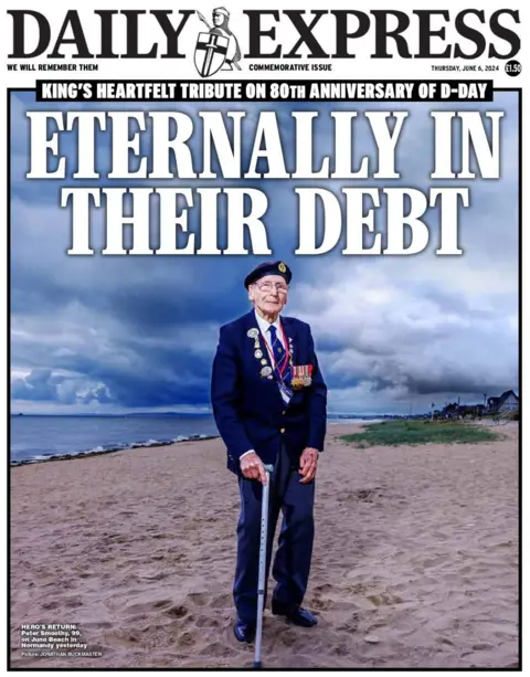 Eternally in their debt, says the Daily Express