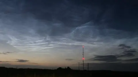 Oz/BBC Weather Watchers Night sky over Wick