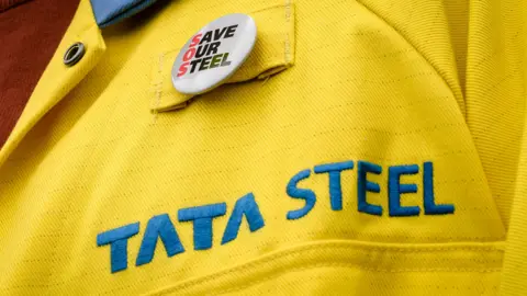 PA Media Tata Steel worker uniform