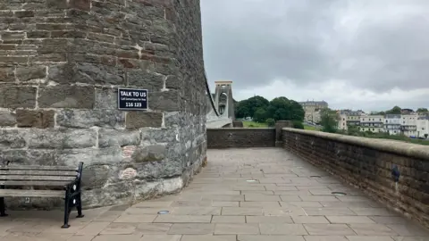 Clifton Suspension Bridge walkway