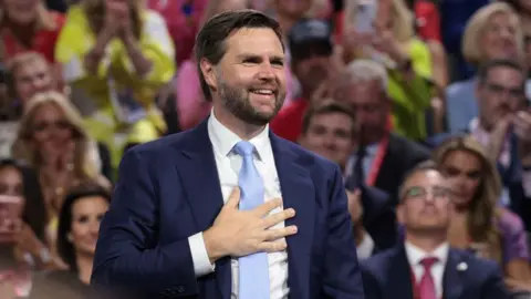 Getty Images JD Vance at the Republican National Convention