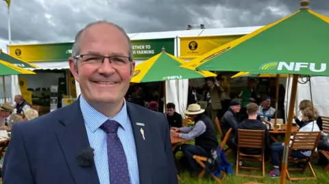 Tom Bradshaw, President of the National Farmers' Union