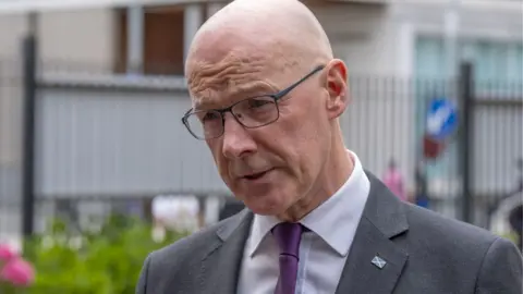 PA Media John Swinney 