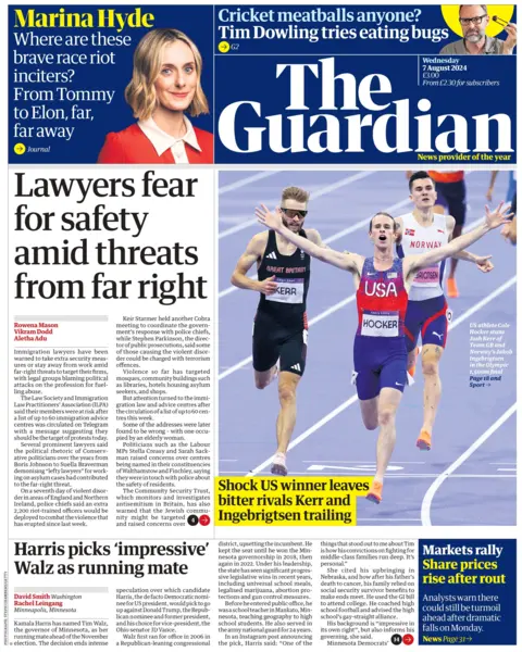 The Guardian: Immigration lawyers ‘at risk’ amid far-right threats to target advice centres