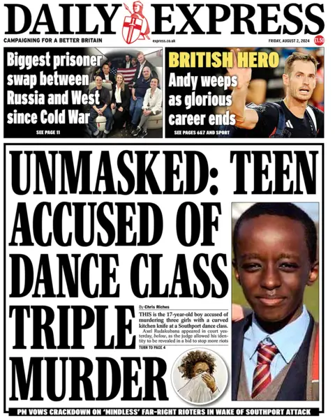 Express front page