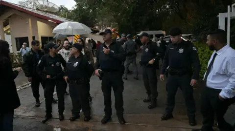 Getty Images A crisis office, with representatives from security and rescue forces of the São Paulo government, among other state officials has been created to monitor and assist.