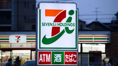 Getty Images A 7-Eleven convenience store, operated by Seven & i Holdings, in Kawasaki, Japan.