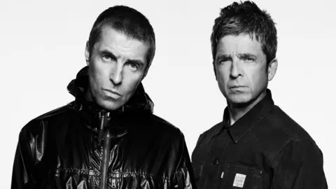 Simon Emmett Liam and Noel Gallagher