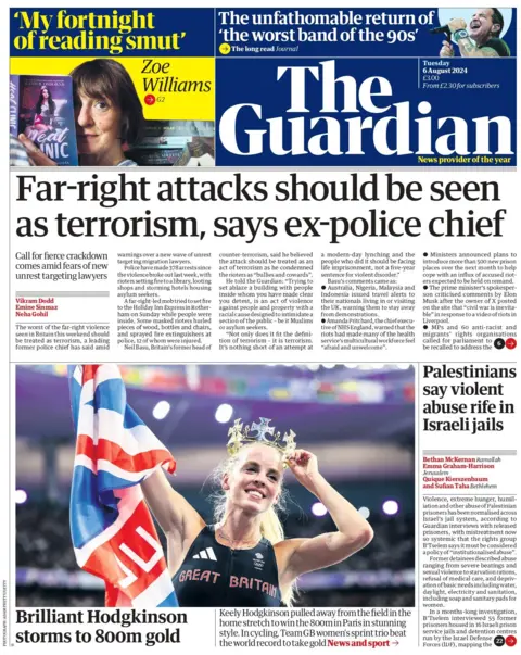 The Guardian: Worst far-right violence should be treated as terrorism, says ex-police chief