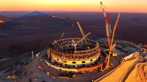 ESO/F Carrasco The Extremely Large Telescope under construction in Chile's Atacama desert