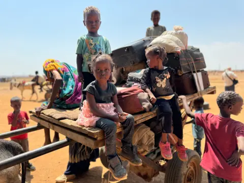 BBC/Ed Habershon Children in Sudan