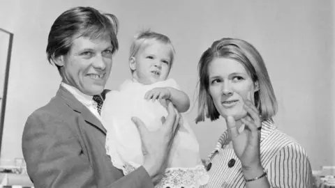 Getty Images Peter Jay and family photographed in 1966