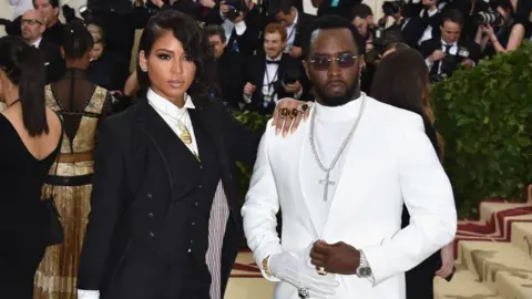 Getty Images Cassie Ventura and Sean Combs in 2018