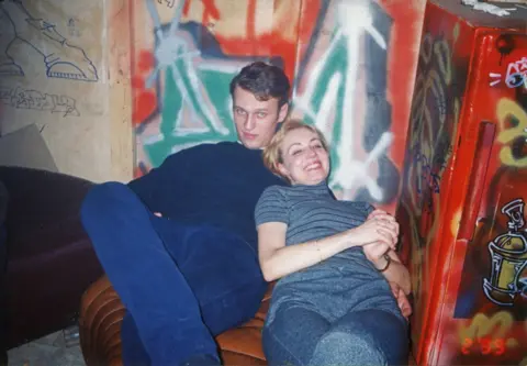 Navalny family Alexei Navalny and his wife Yulia in their youth