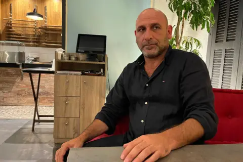 Joe Aoun, one of the owners of Lebanese restaurant Loris