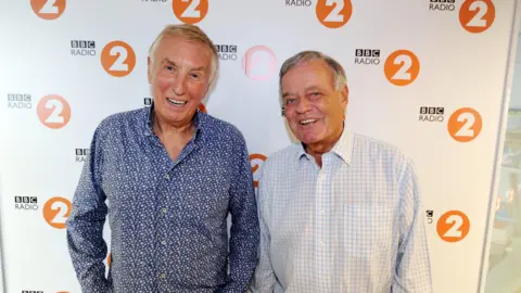 Johnnie Walker with former BBC DJ Tony Blackburn 