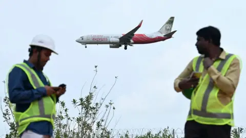 AFP An Air India Express aircraft prepares to land at Kempegowda International Airport in Bengaluru on September 4, 2024