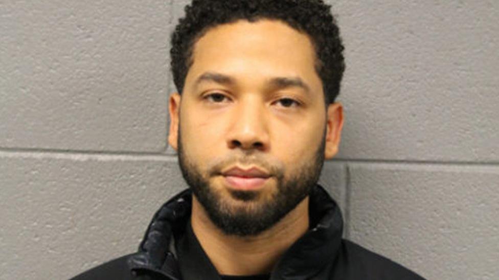 Jussie Smollett's booking photo