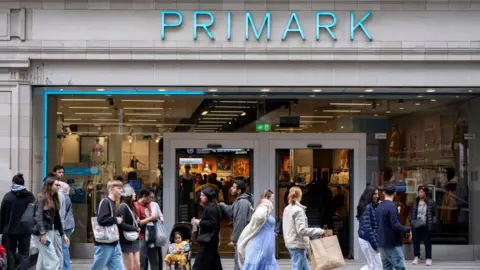 Getty Images Primark shop front in London